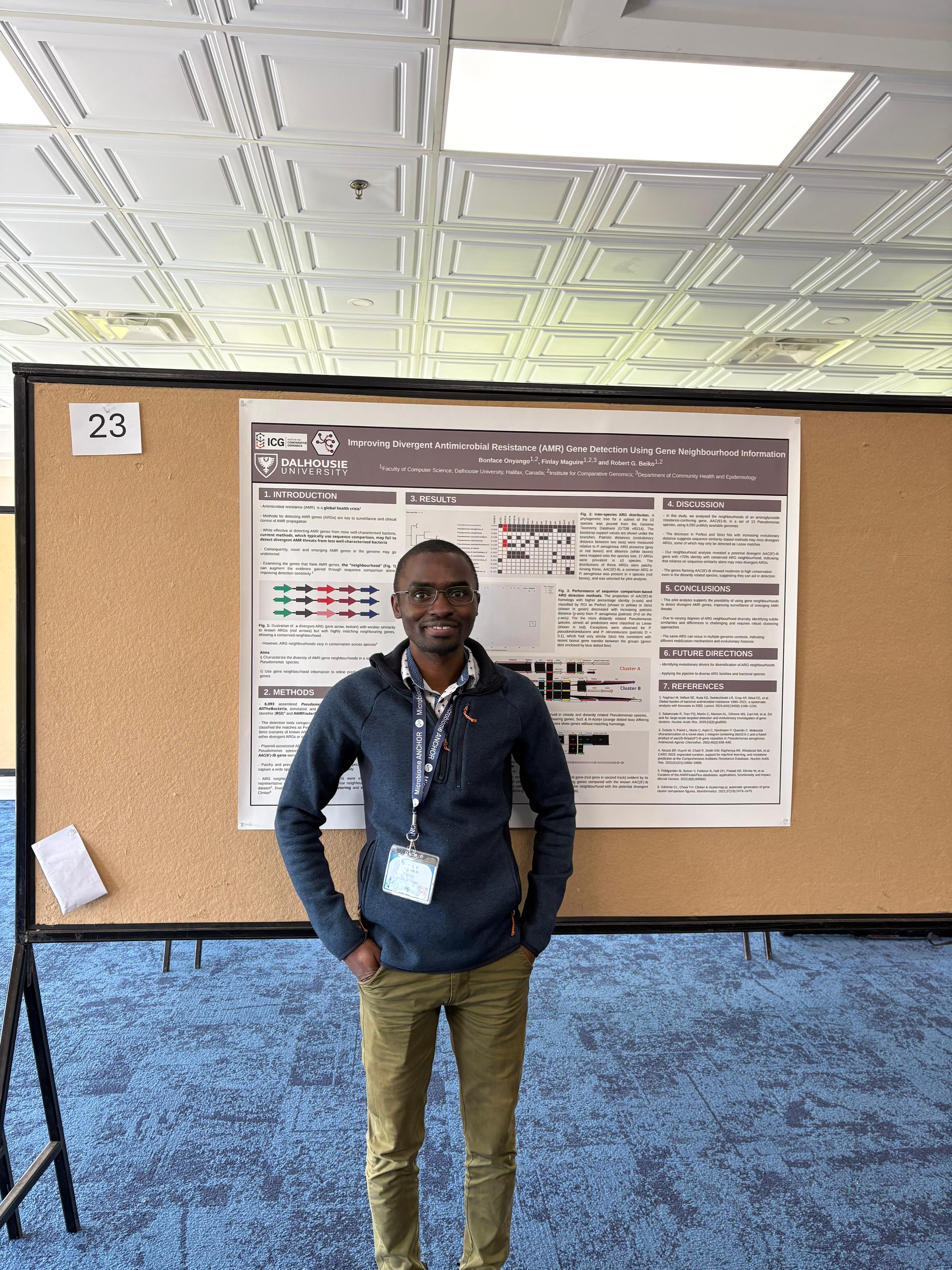 Bonface poster presentation - Microbiome Anchor Conference